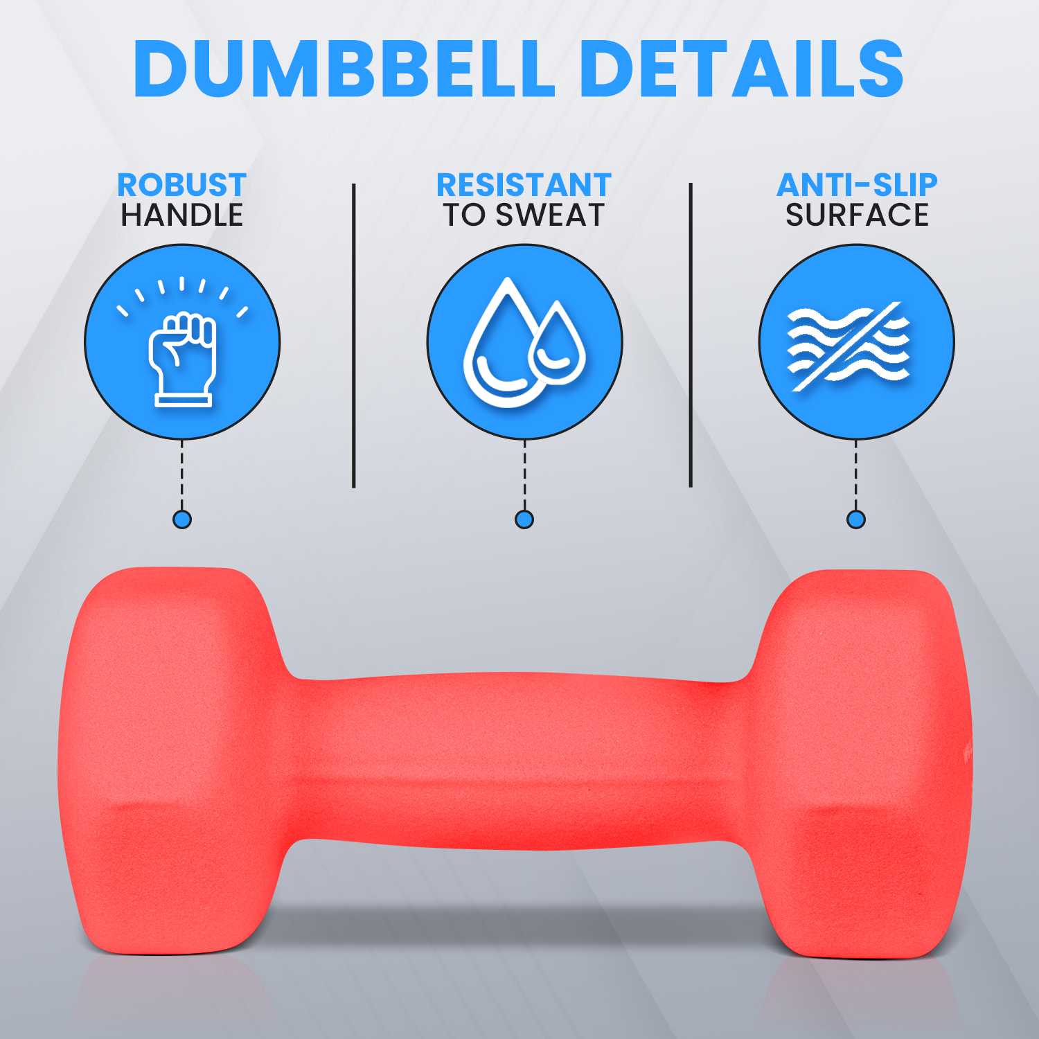 Dumbbell Pair Jackie Neoprene