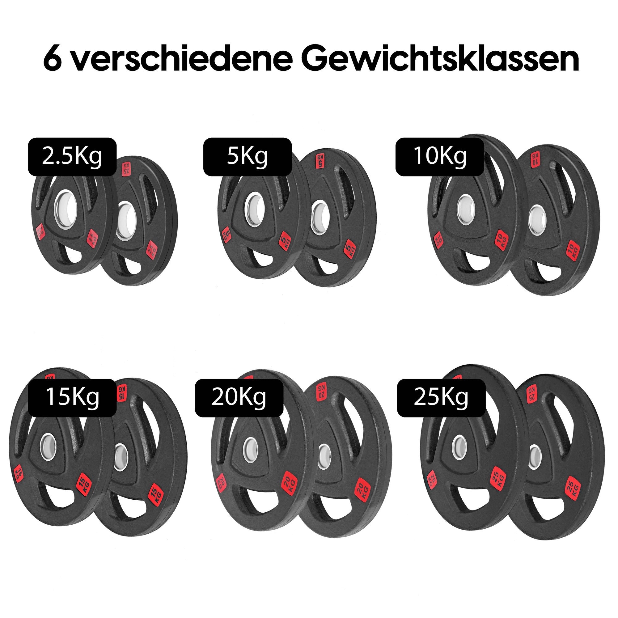Olympic weight plates Ray 50mm