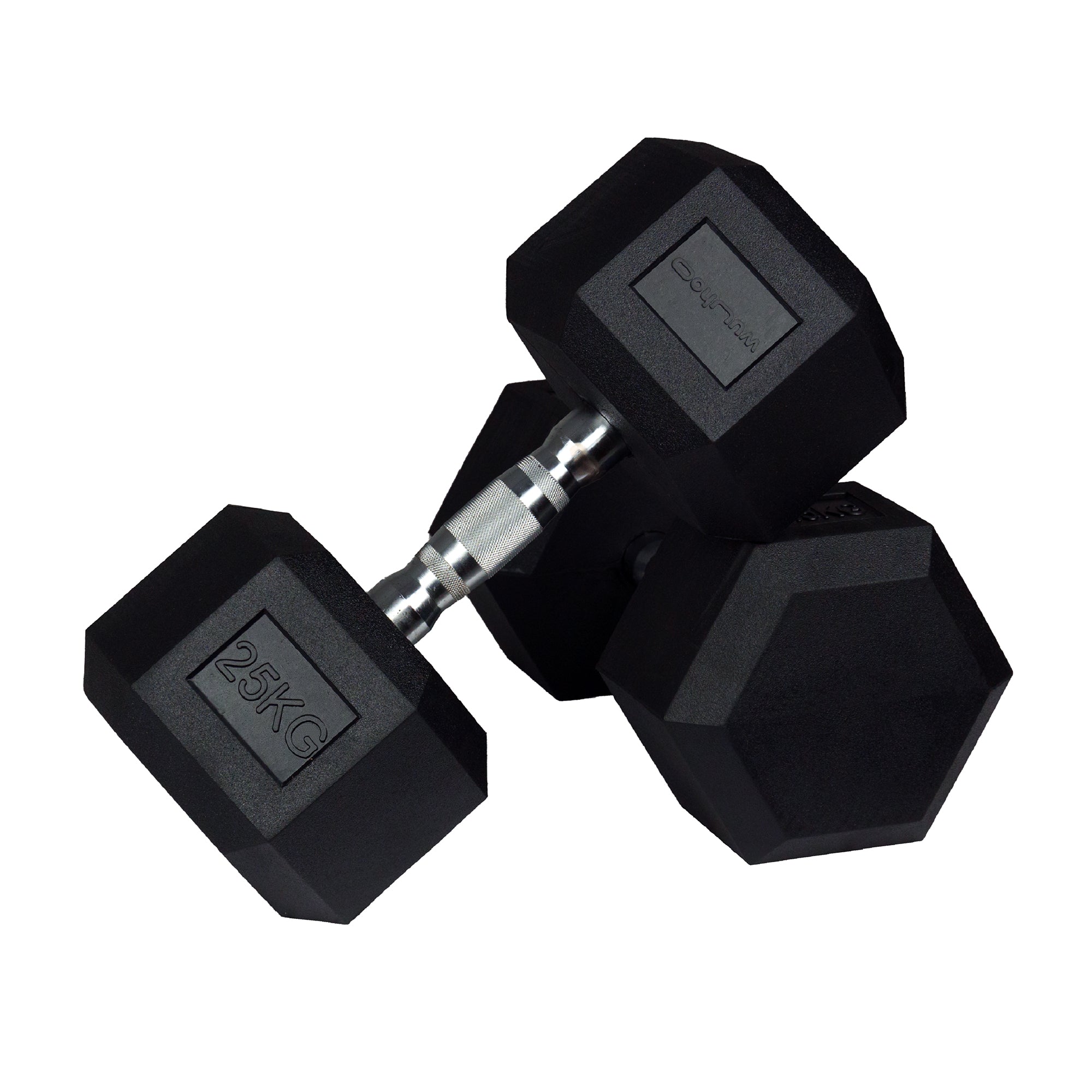 Hexagon dumbbell set Dorian, cast iron