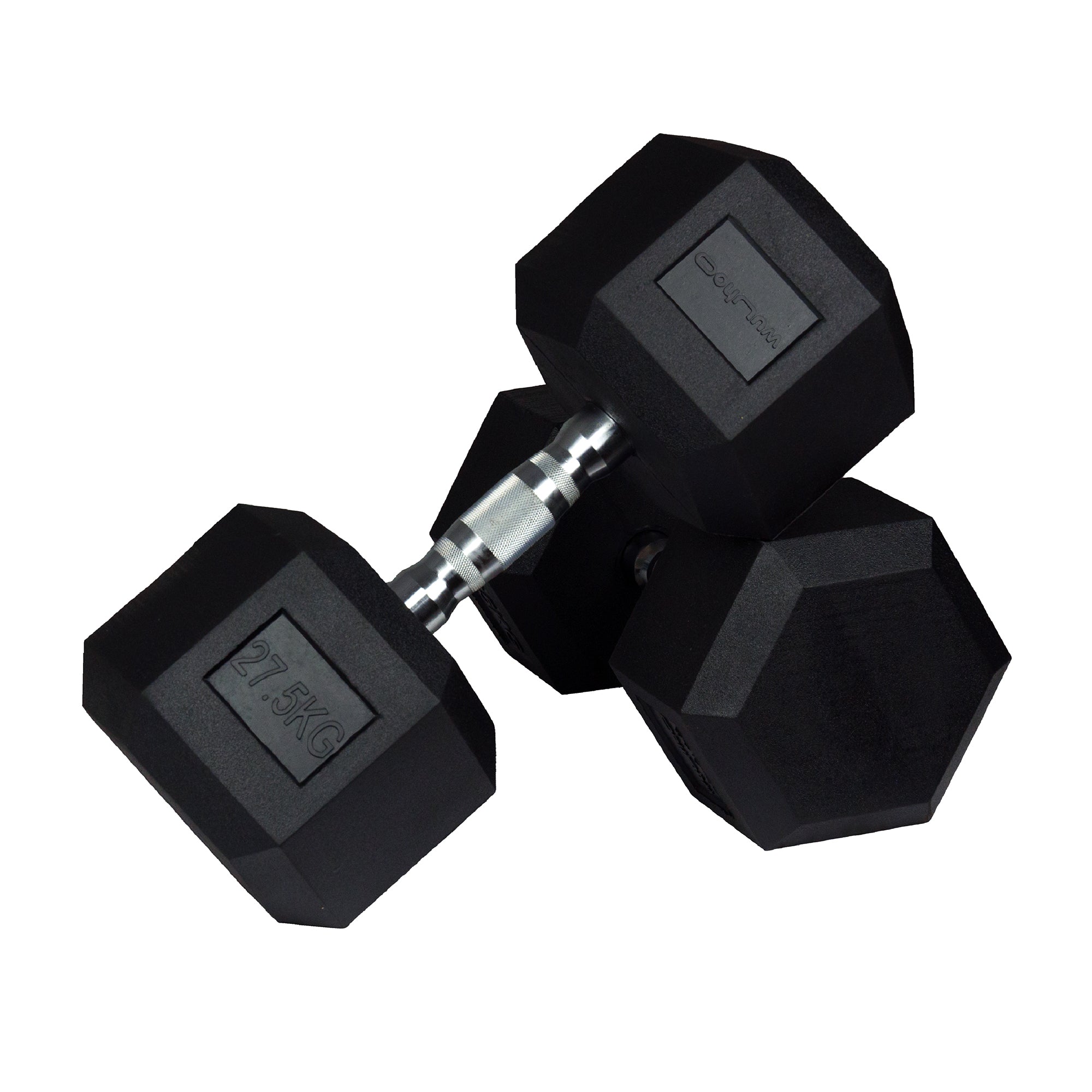 Hexagon dumbbell set Dorian, cast iron