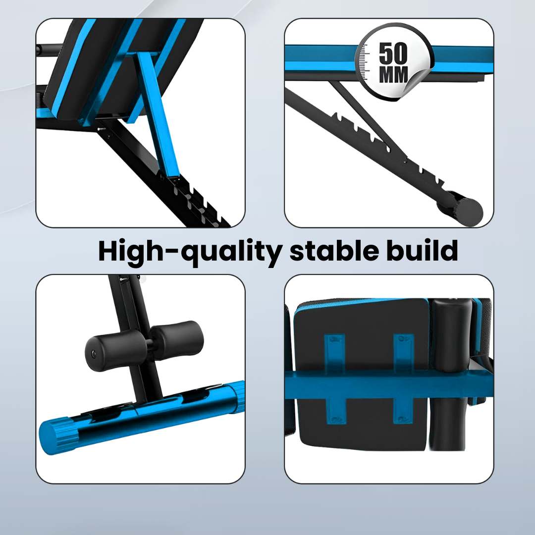 Apex weight bench with bicep pad