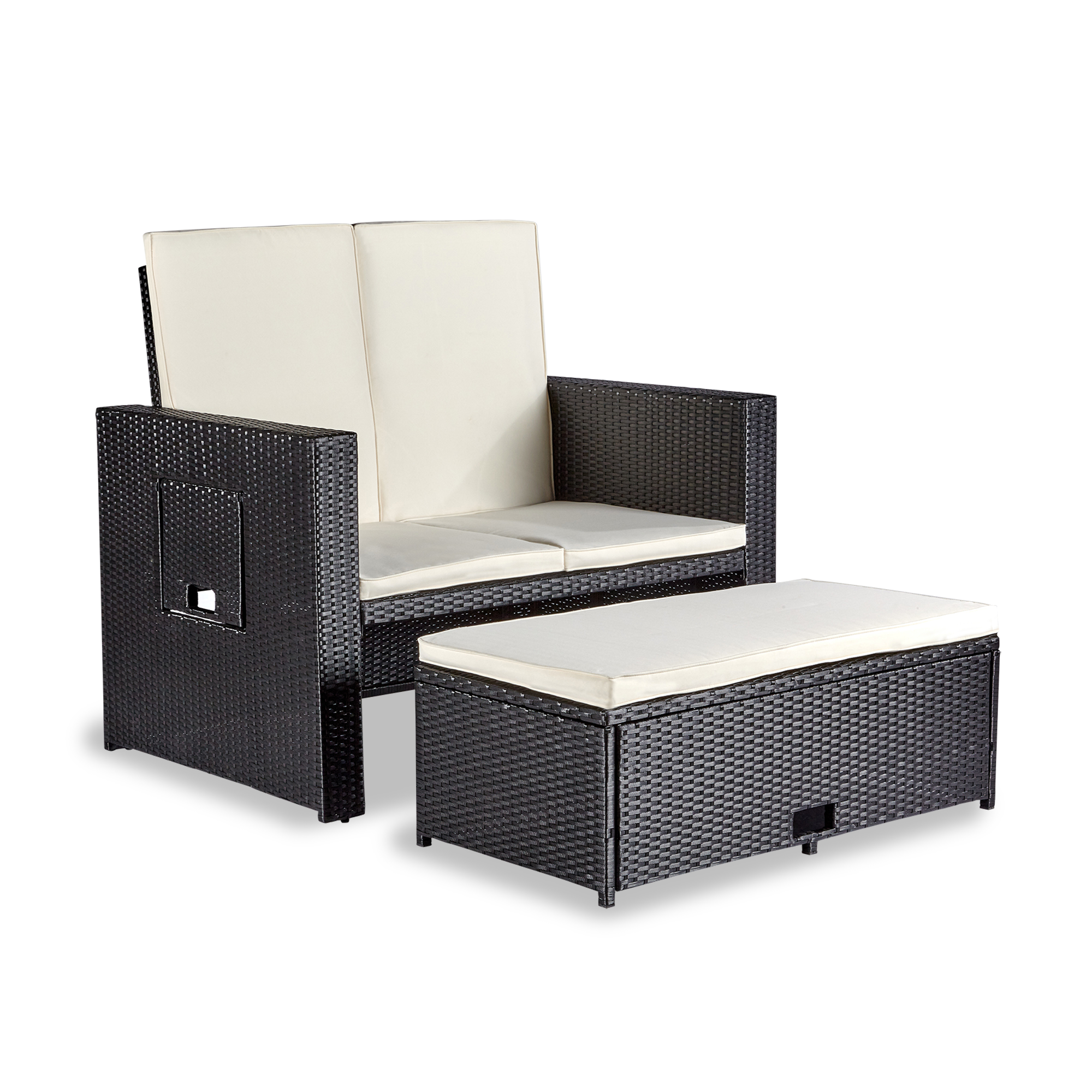 Madison Polyrattan Doppelliege 2-Sitzer