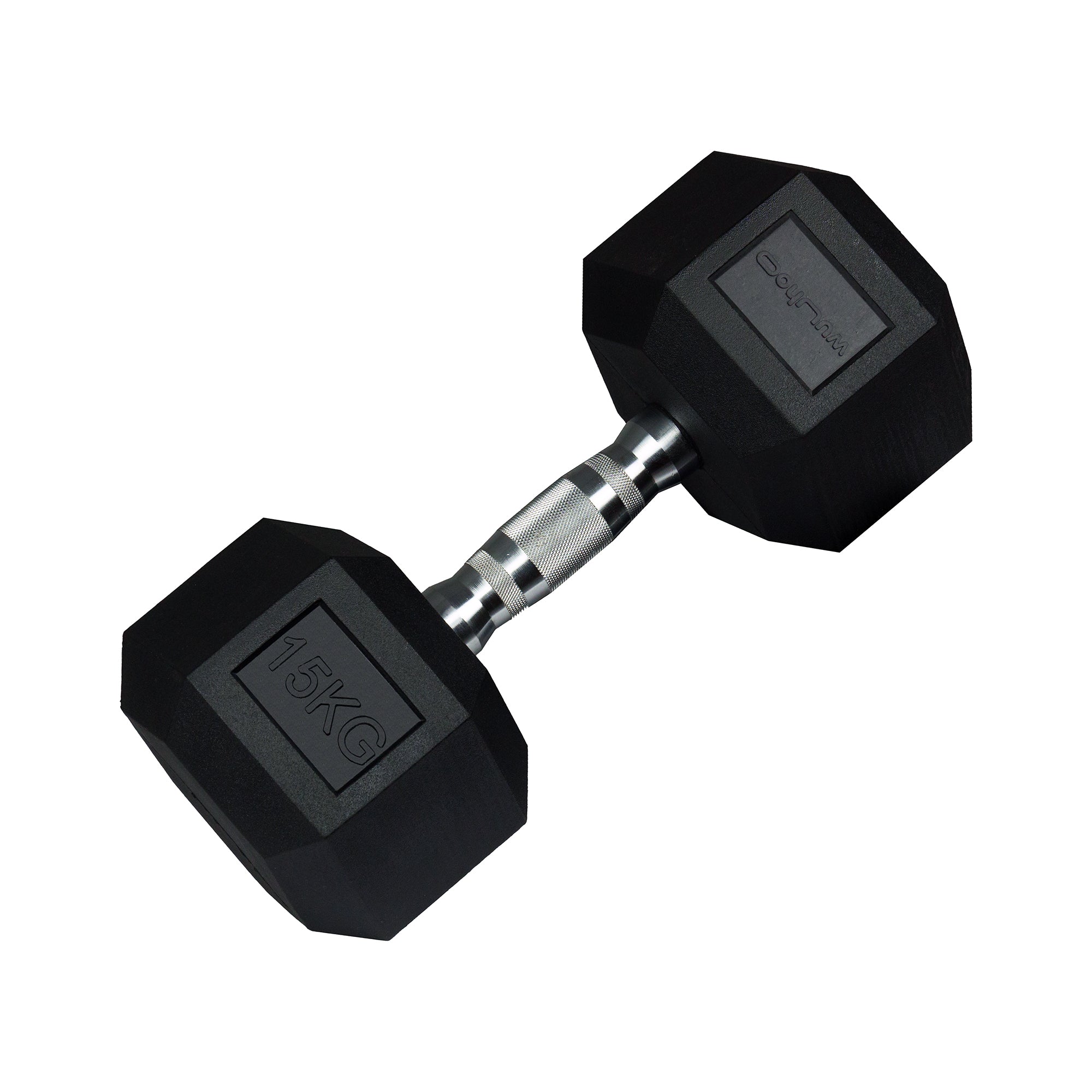 Hexagon dumbbell set Dorian, cast iron