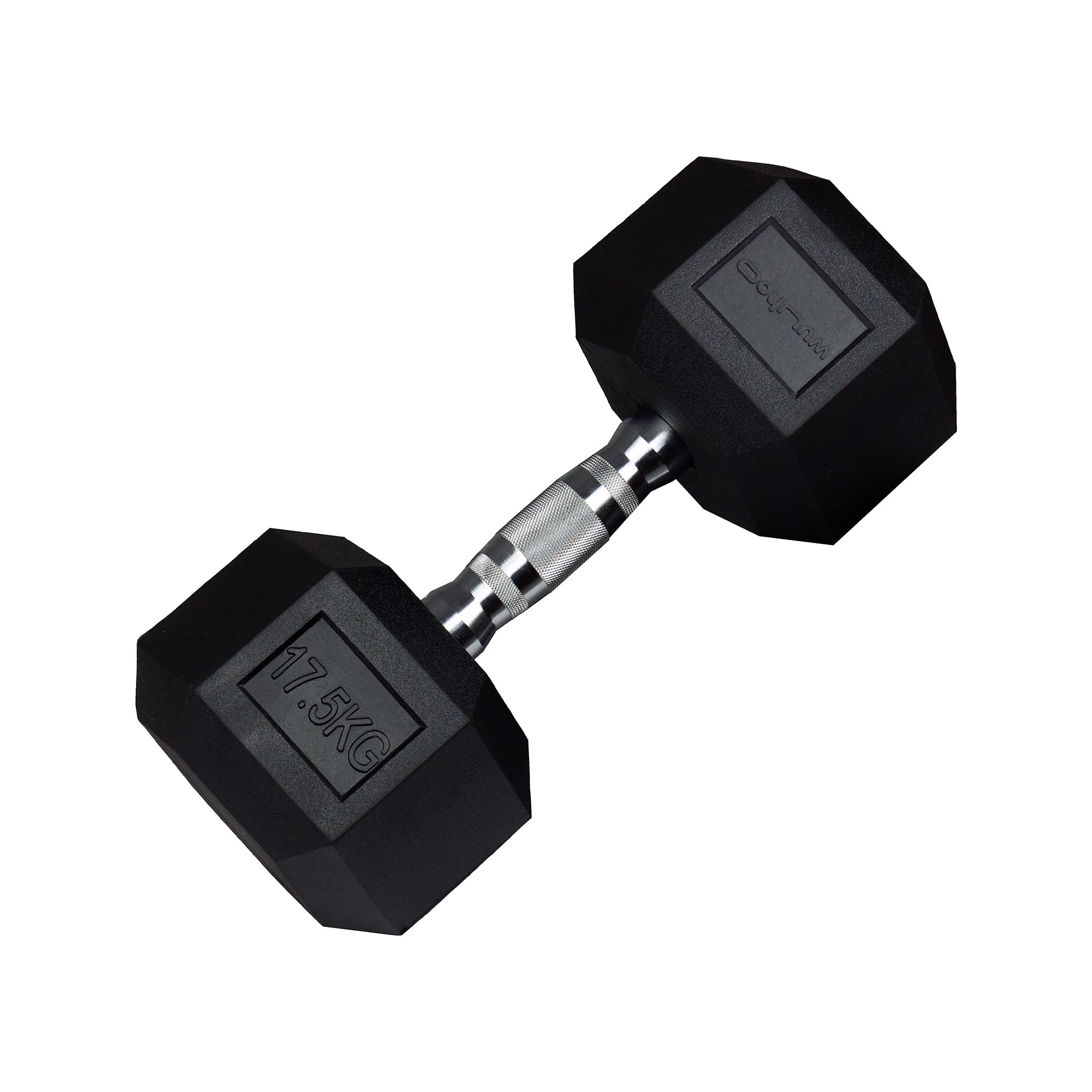 Hexagon dumbbell set Dorian, cast iron