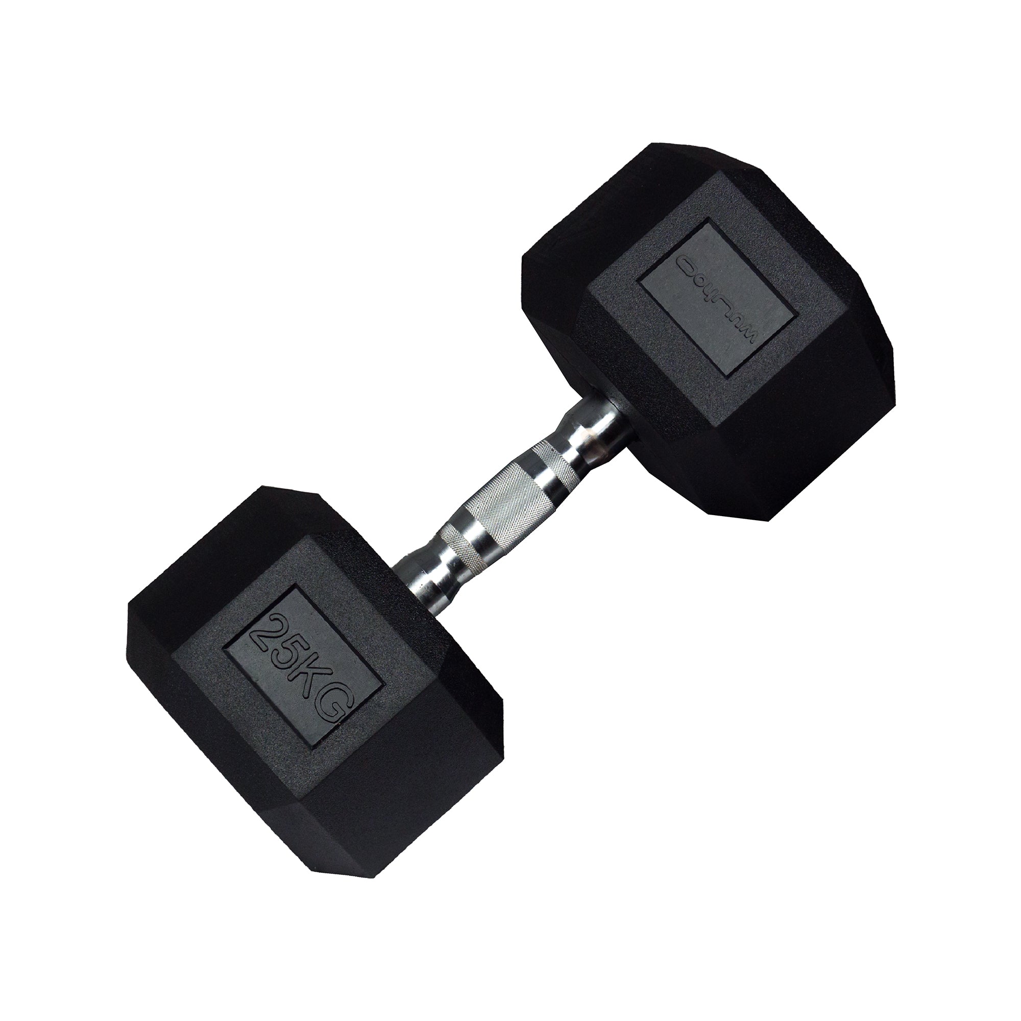 Hexagon dumbbell set Dorian, cast iron