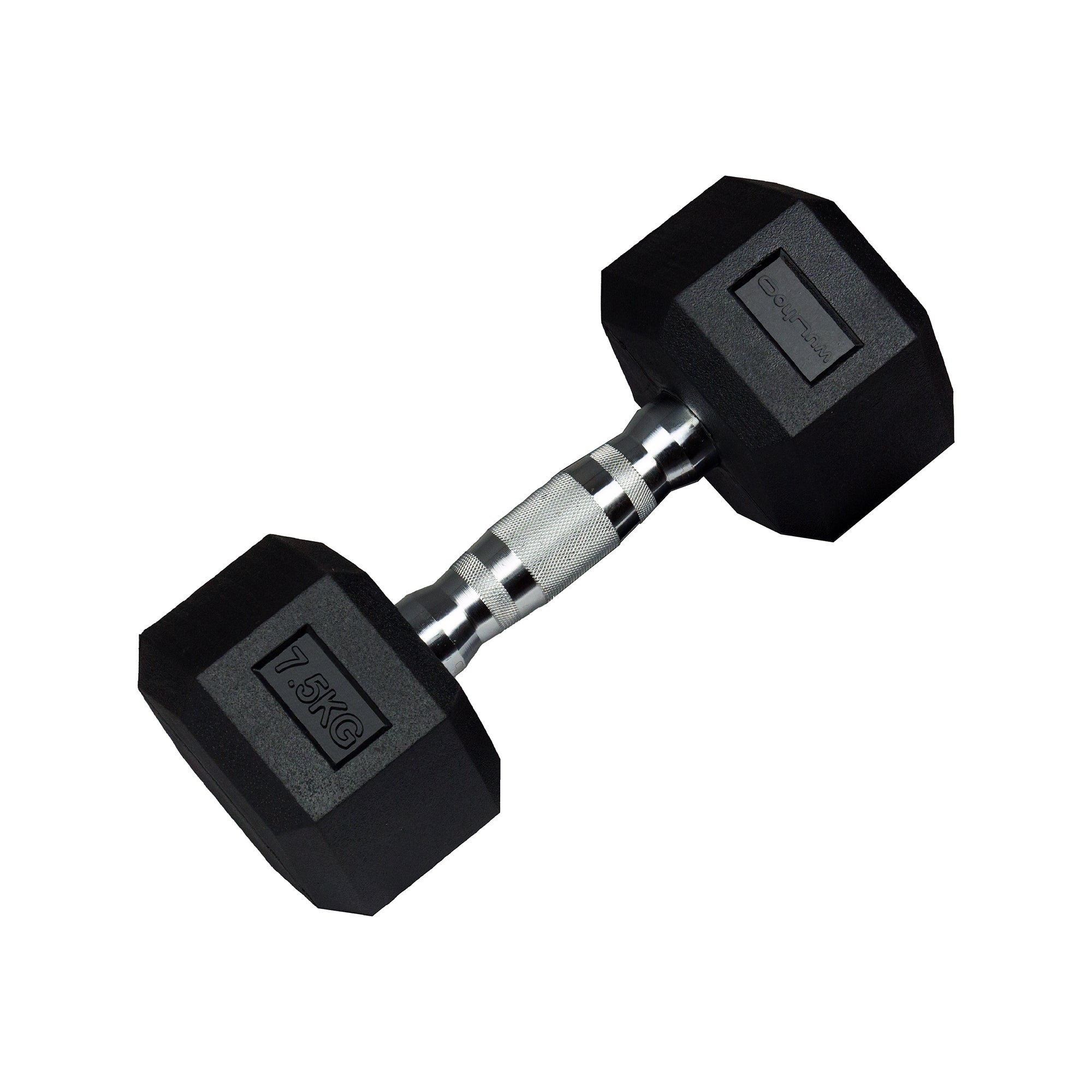 Hexagon dumbbell set Dorian, cast iron