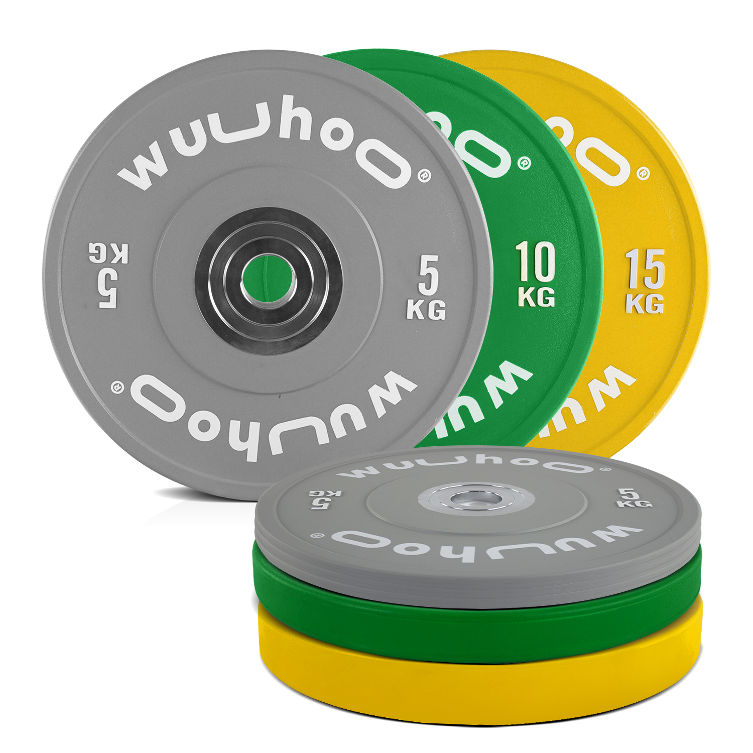 Pro Competition Bumper Plader 50mm