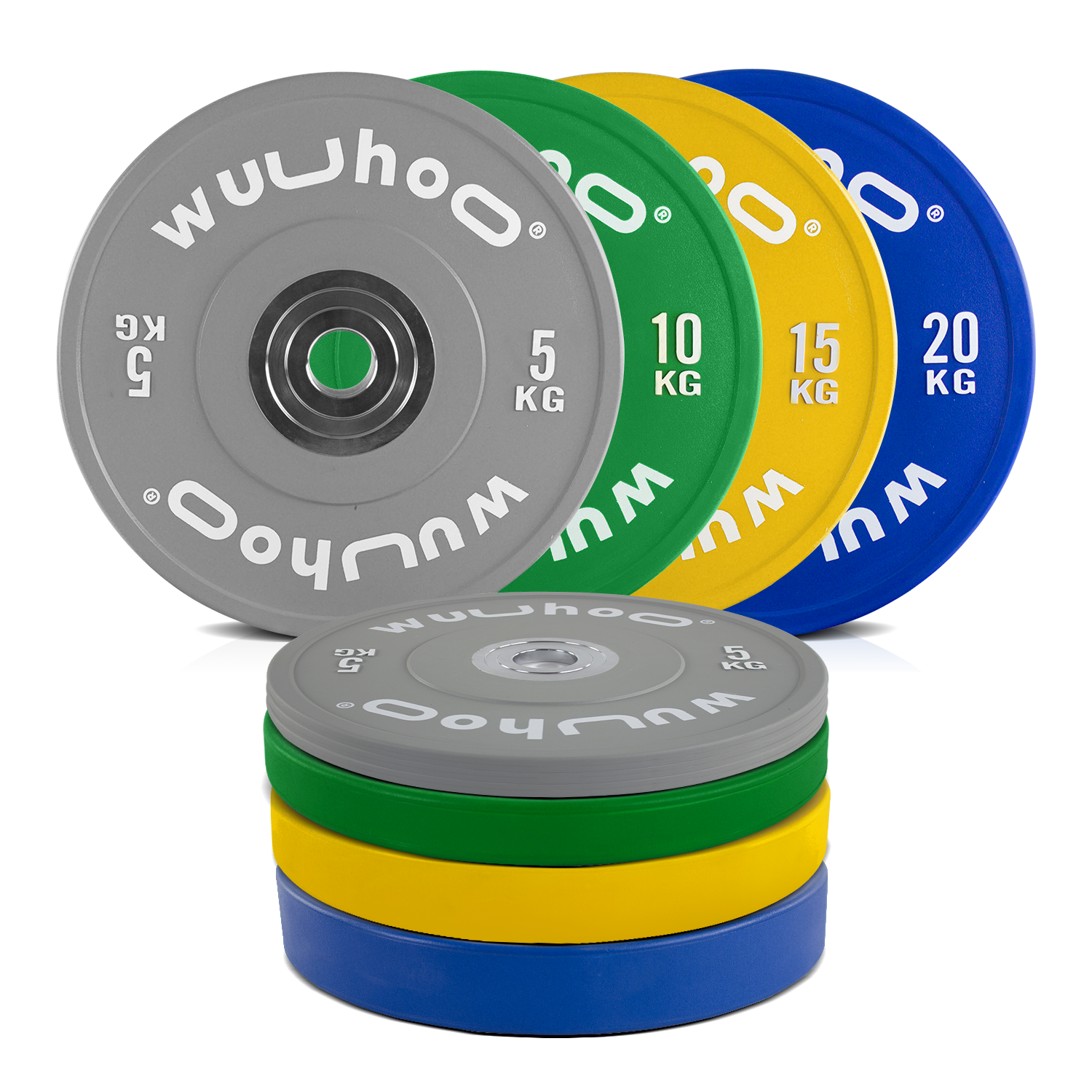 Pro Competition Bumper Plader 50mm