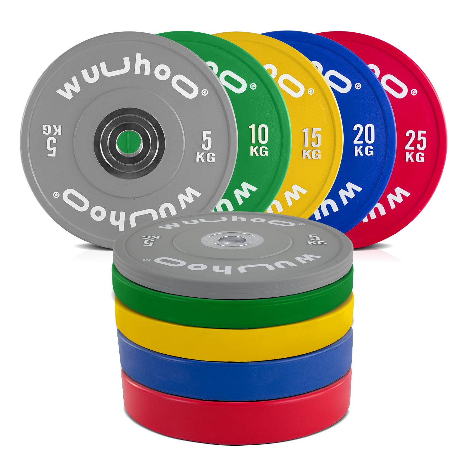 Pro Competition Bumper Plader 50mm