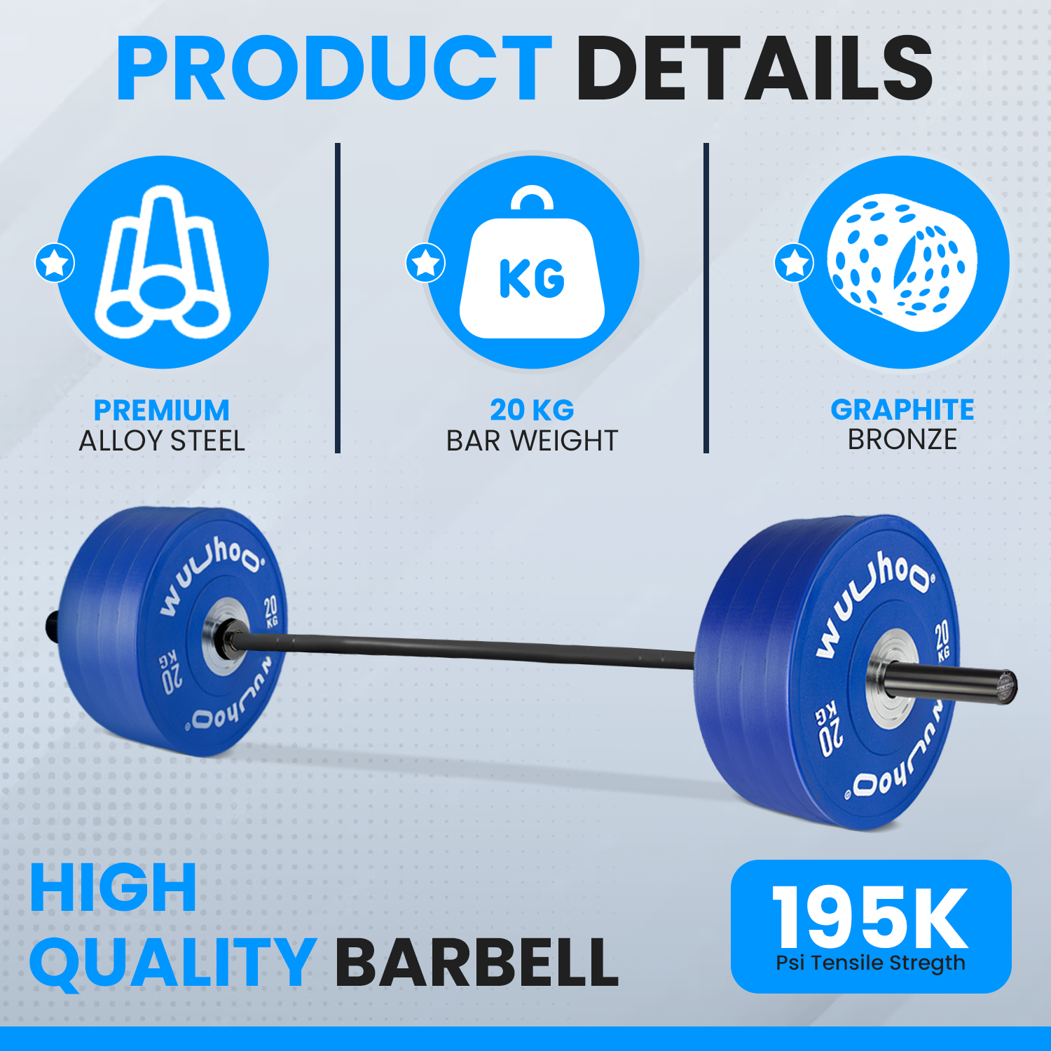 Olympic Cerakoze Barbell Atlas – IWF/IPF
