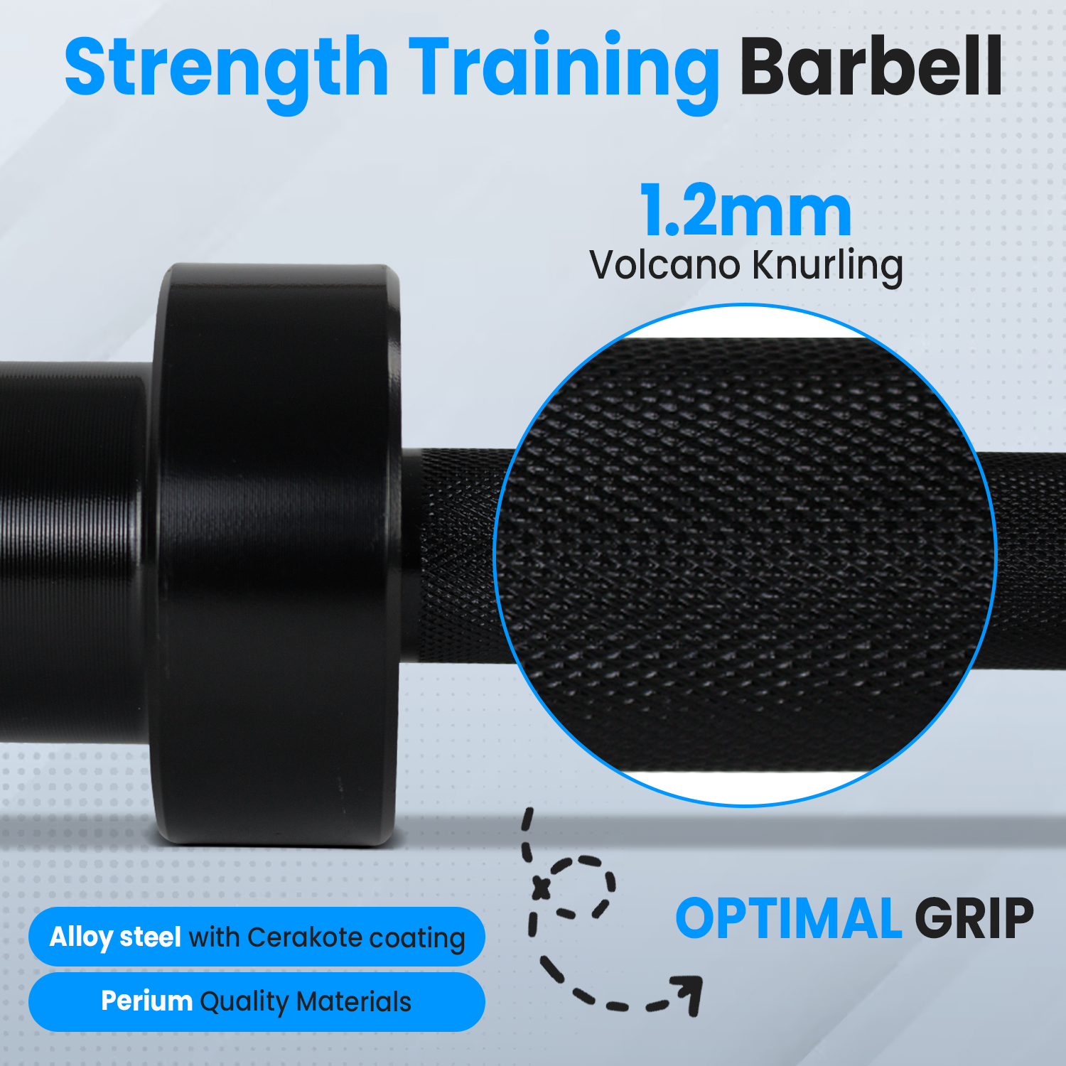 Olympic Cerakoze Barbell Atlas – IWF/IPF
