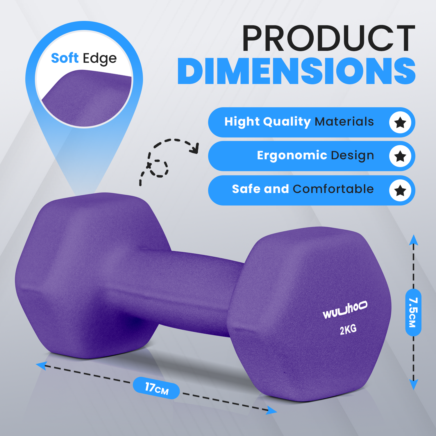 Dumbbell Pair Jackie Neoprene