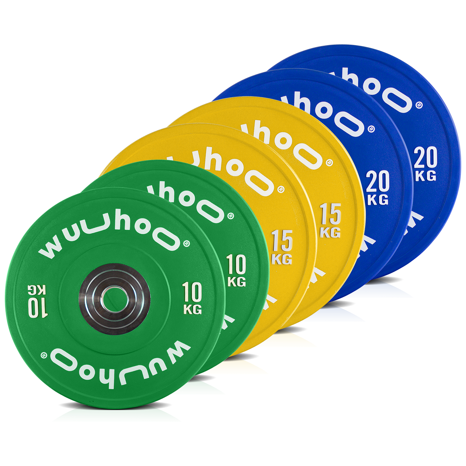 Pro Competition Bumper Plader 50mm