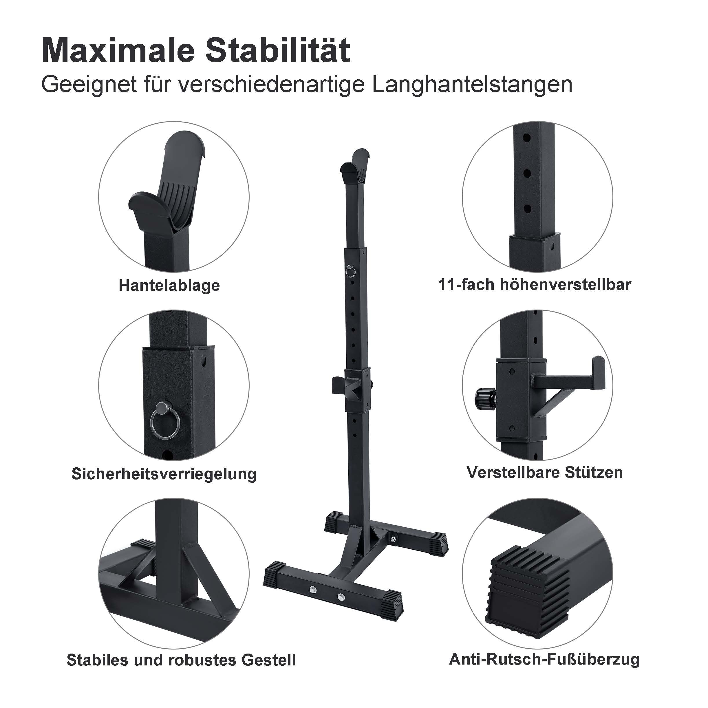 Professionelt vægtstativ Ramon 300kg