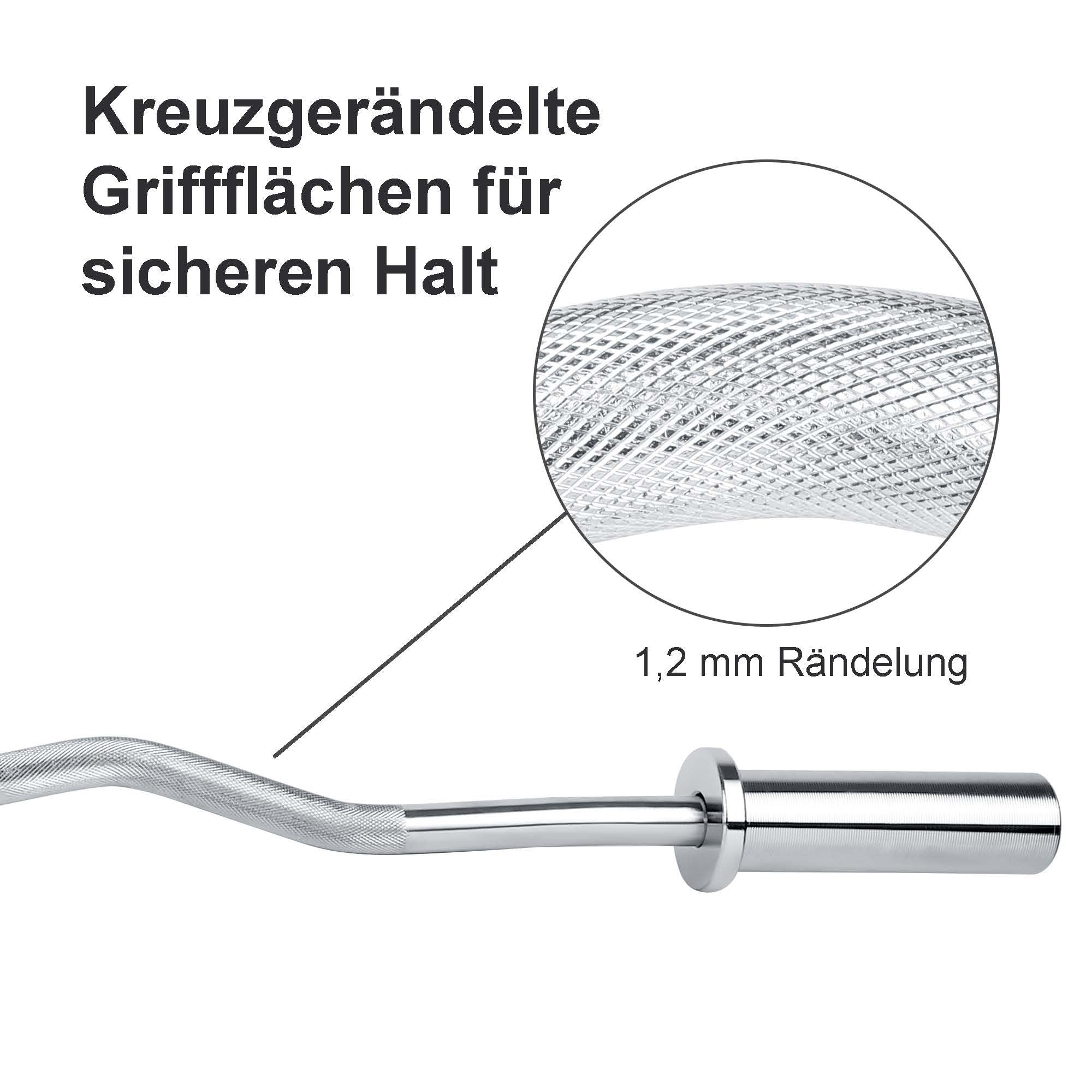 Curl bar Diego 120cm