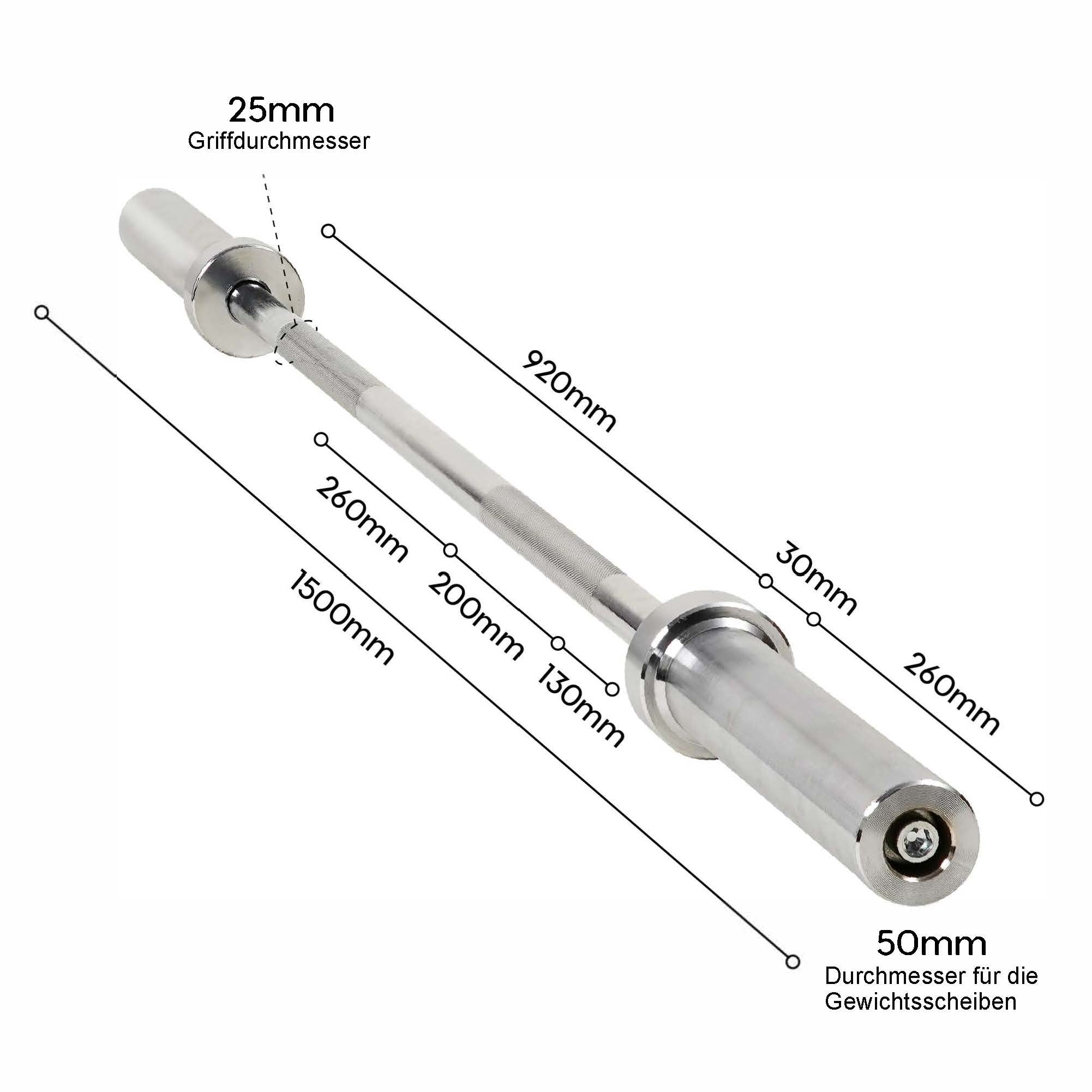 Lagbell bar Sergio 150cm