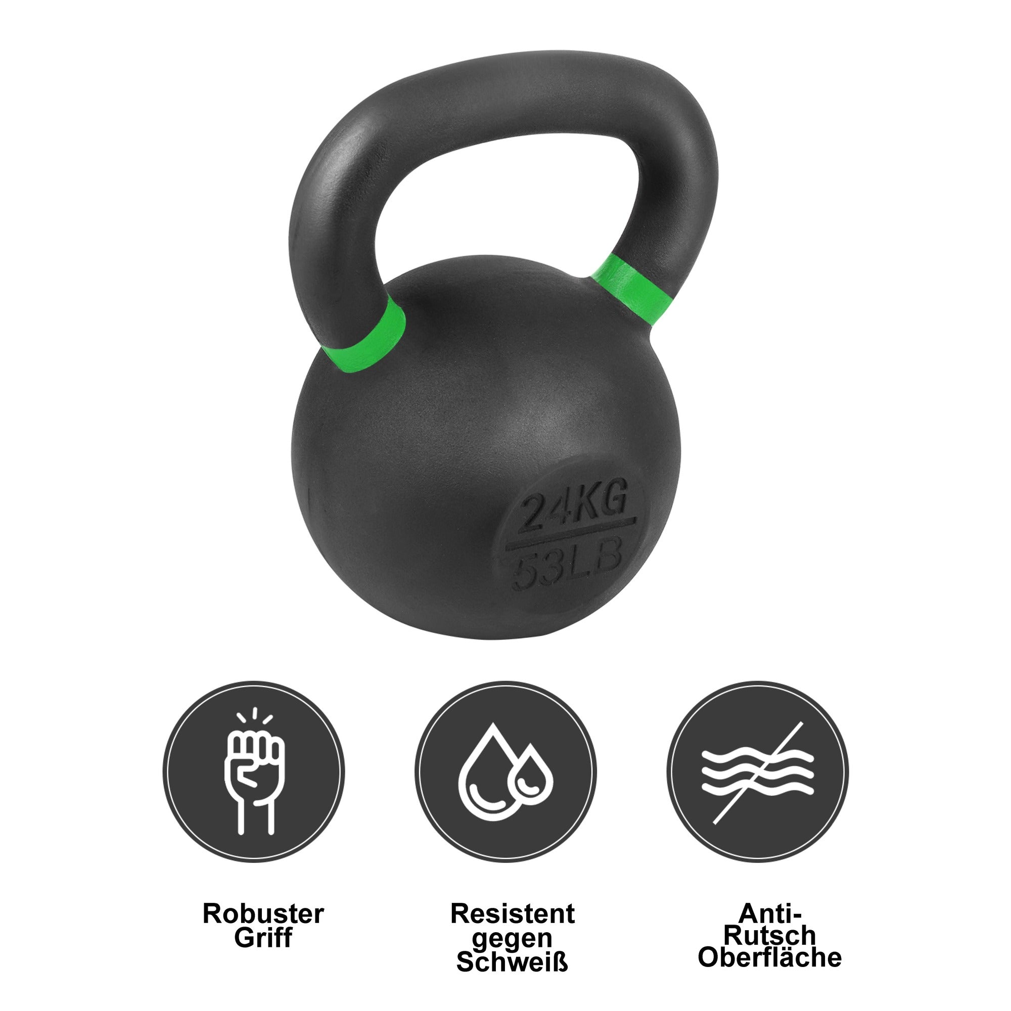 Kettlebell Set Rocky Cast Iron