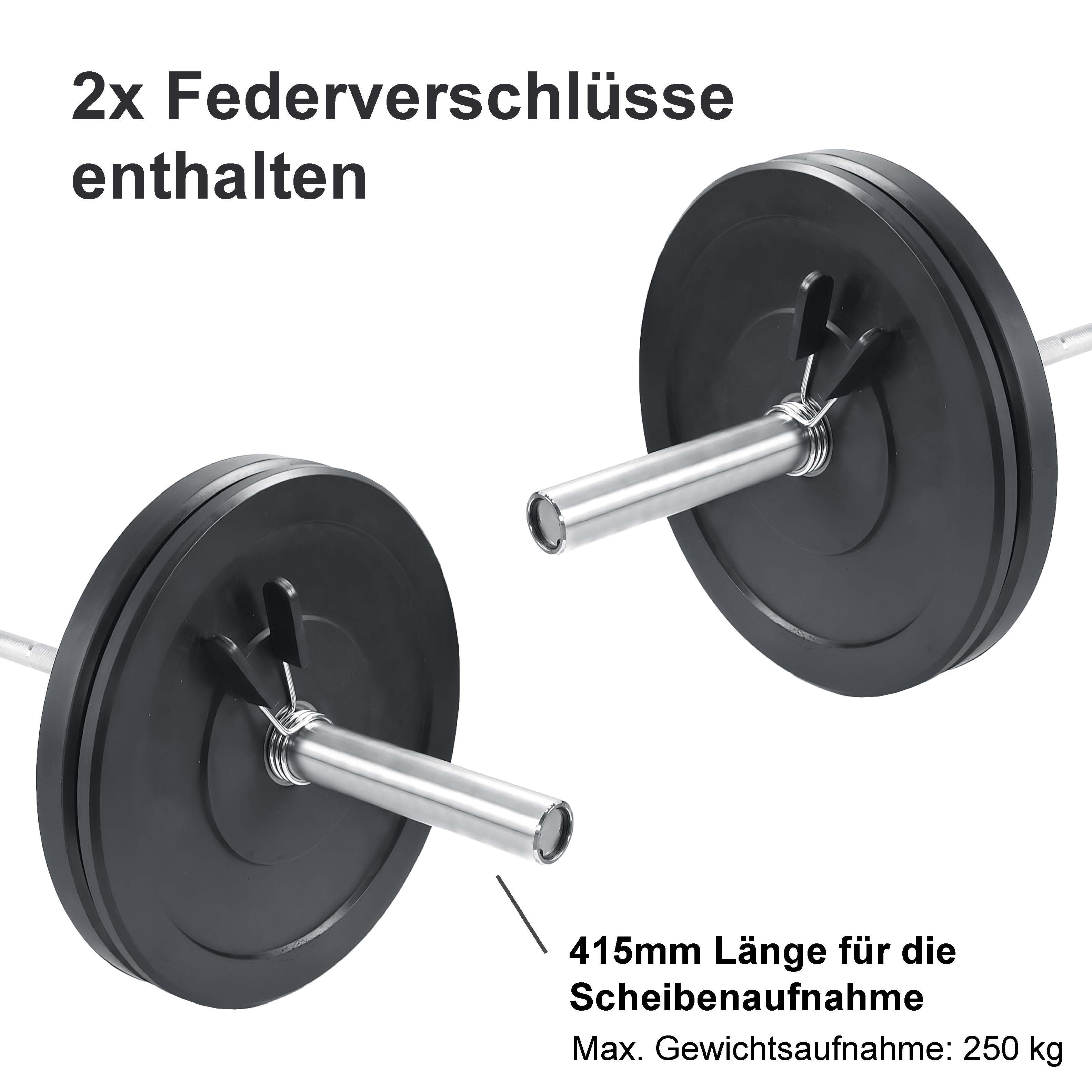 barbell bar Dirk 220cm