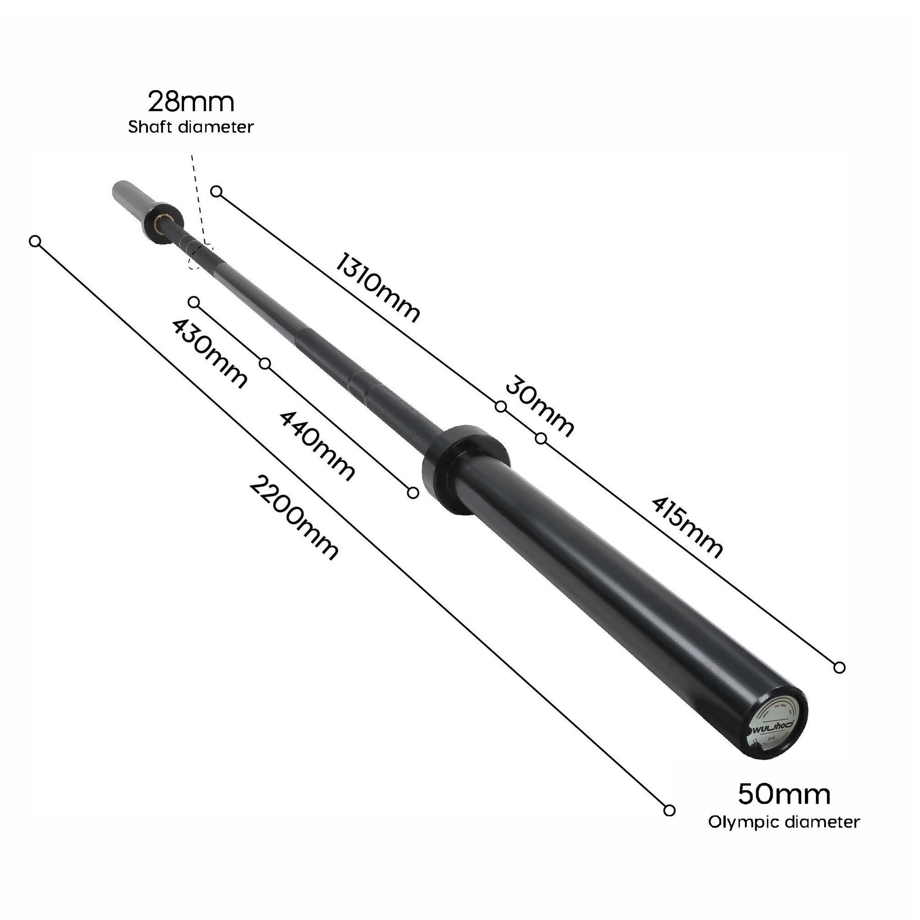 Langhantelstange Chuck 220cm