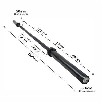 Langhantelstange Chuck 220cm