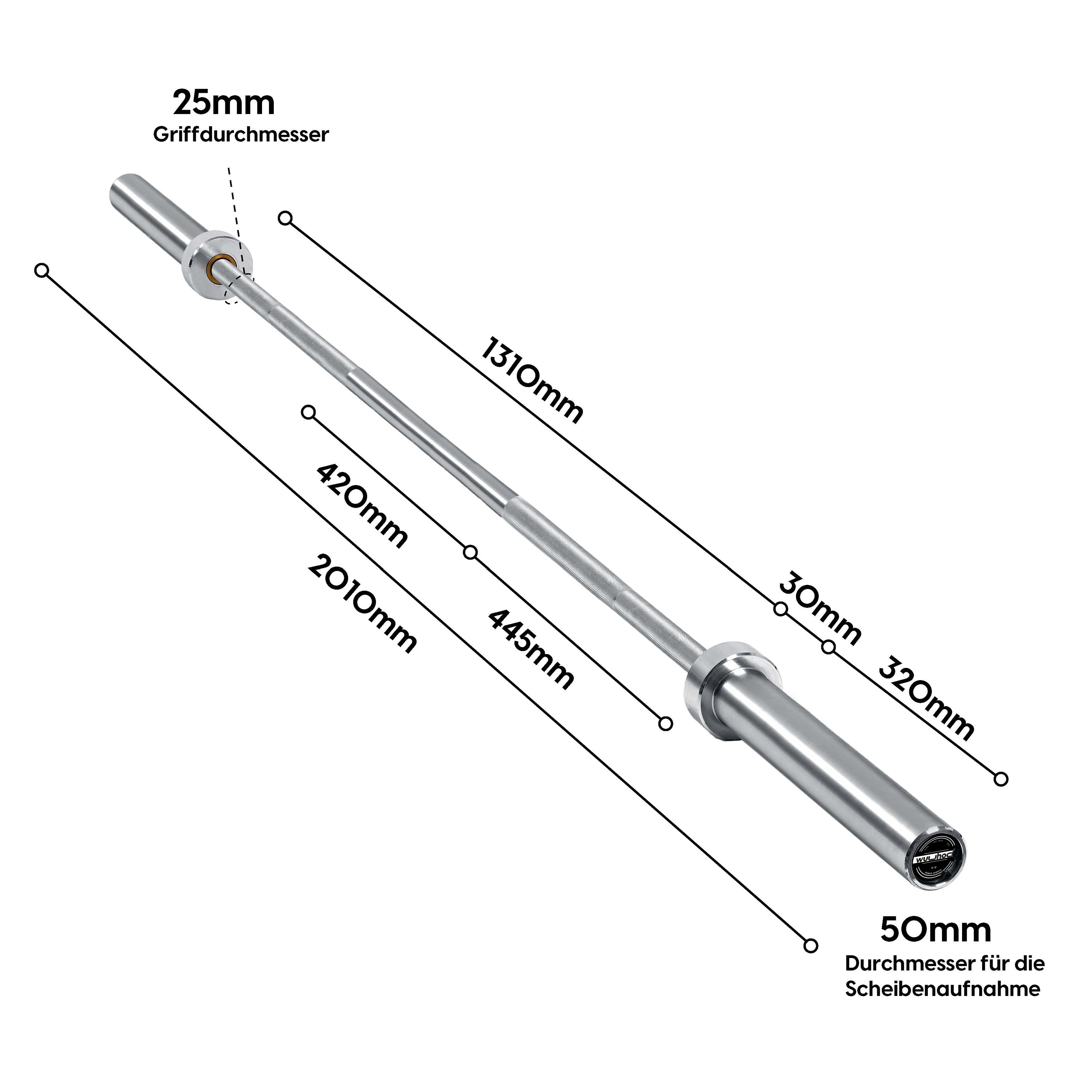 Barbell bar for women Pamela 201cm