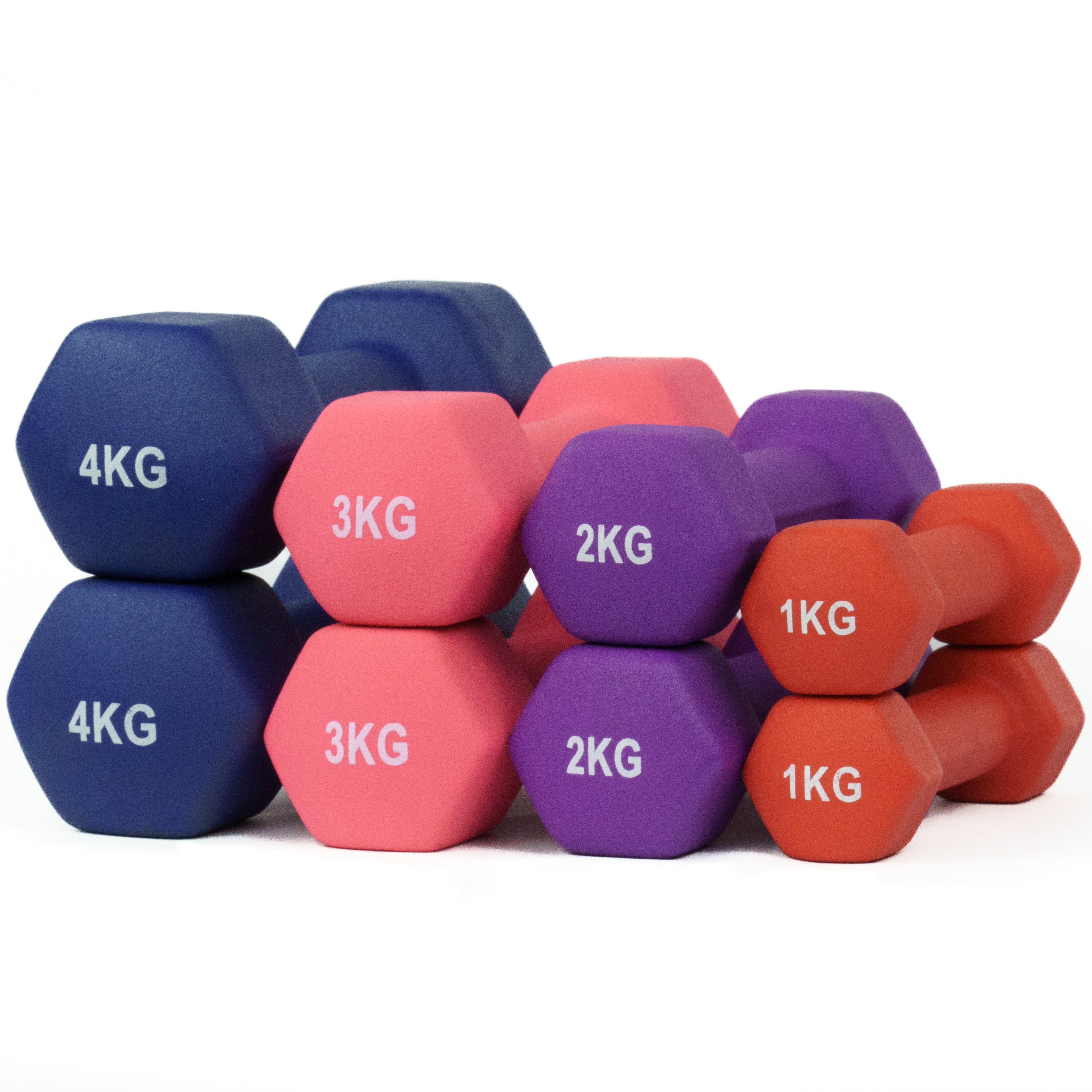 Dumbbell Set Jackie Neoprene 20kg