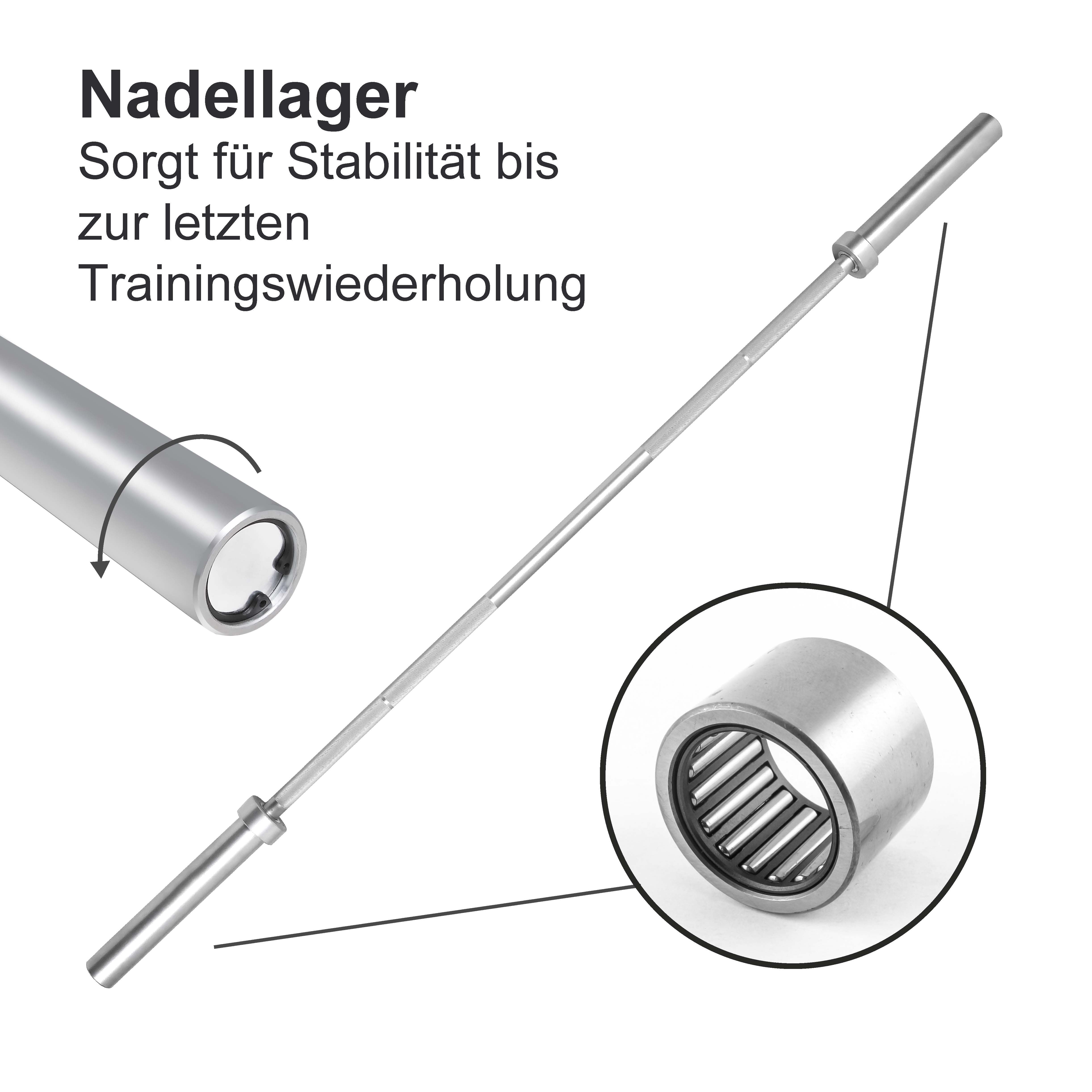 Technik Langhantelstange Yoni 180cm