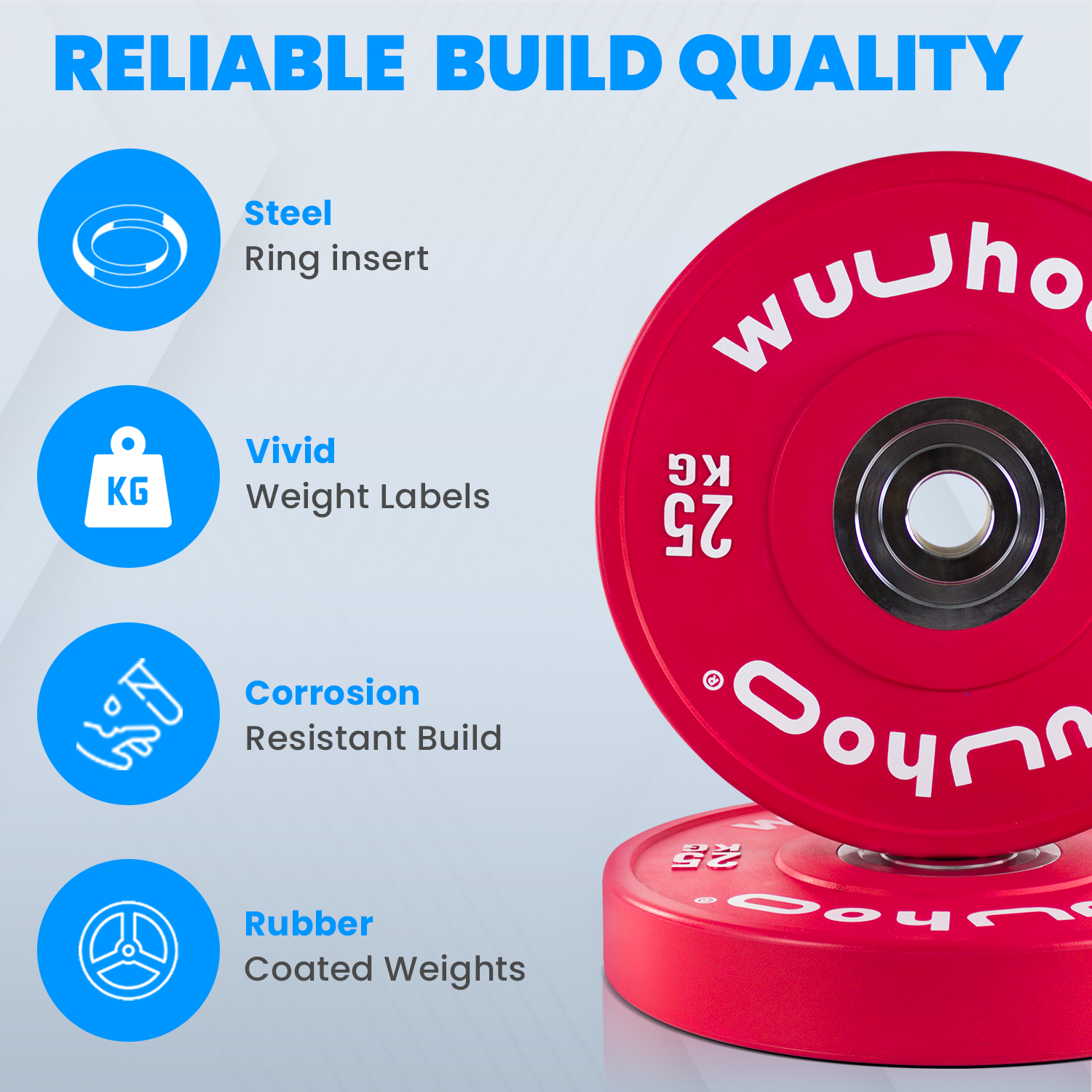 Pro Competition Bumper Plates 50mm