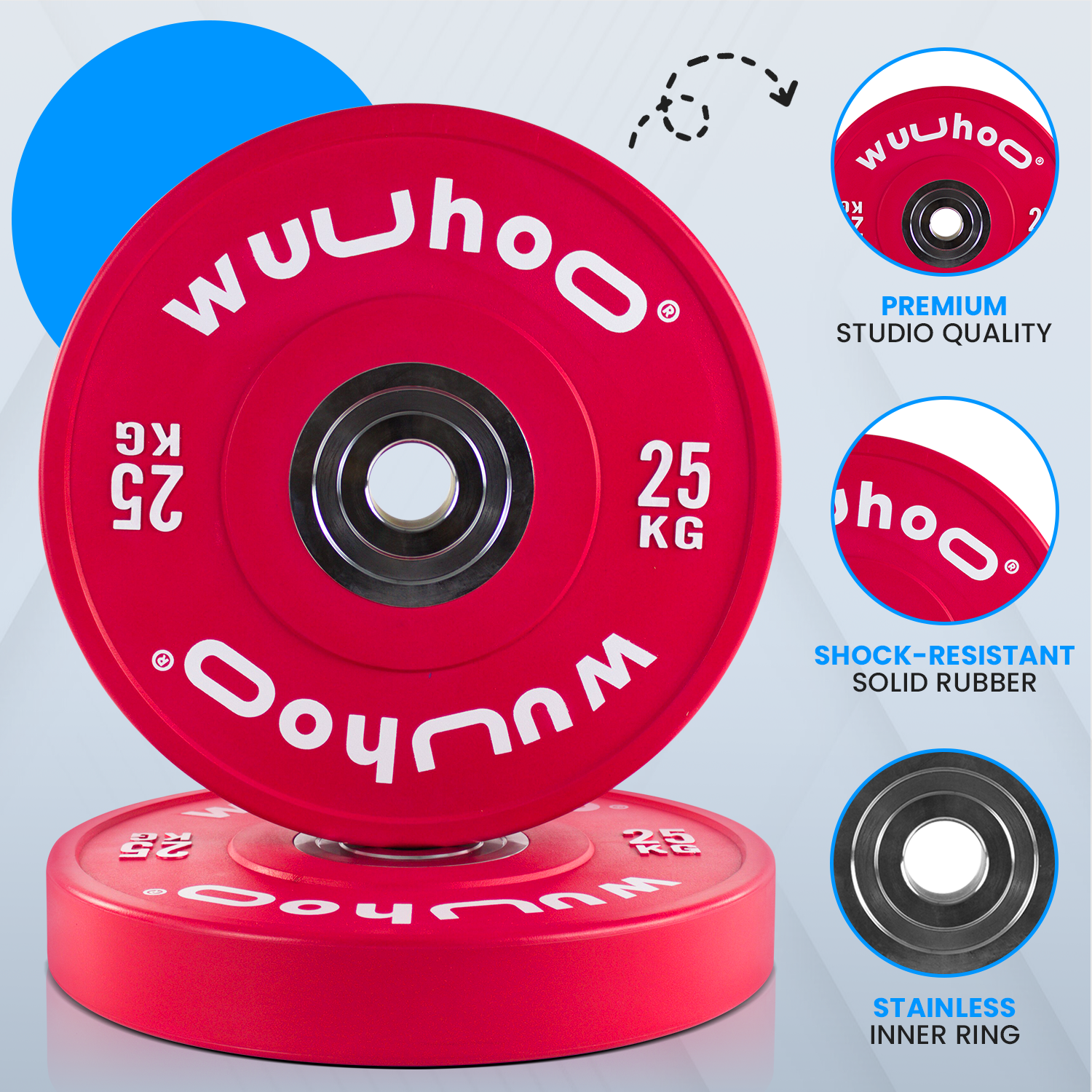 Pro Competition Bumper Plates 50mm