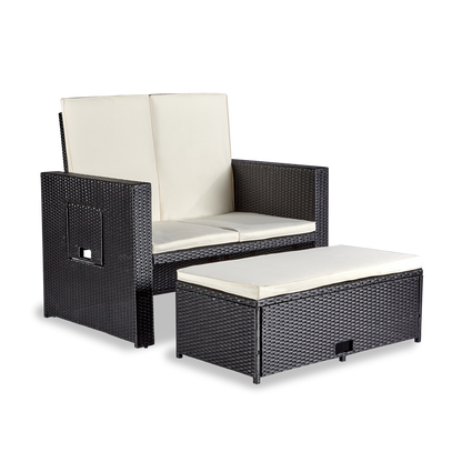 Madison Polyrattan Doppelliege 2-Sitzer