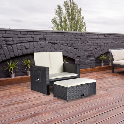 Madison Polyrattan Doppelliege 2-Sitzer