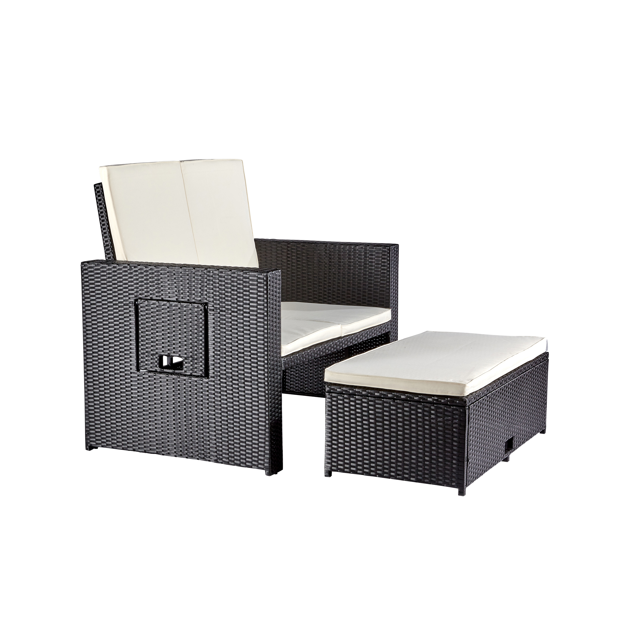 Madison Polyrattan Doppelliege 2-Sitzer