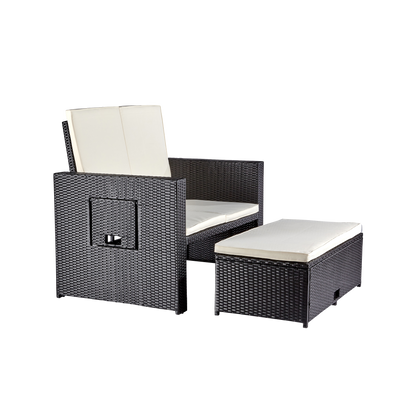 Madison Polyrattan Doppelliege 2-Sitzer