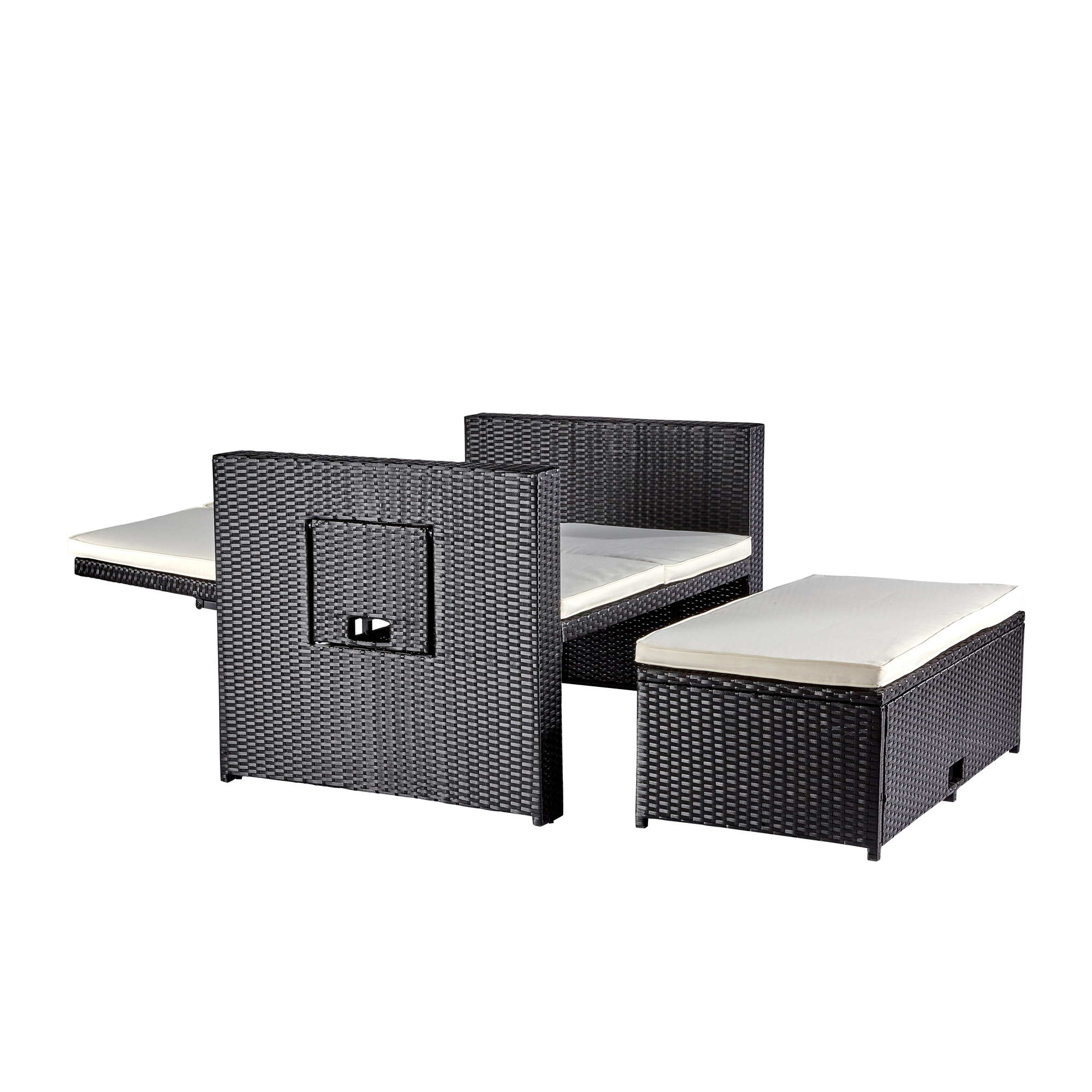 Madison Polyrattan Doppelliege 2-Sitzer