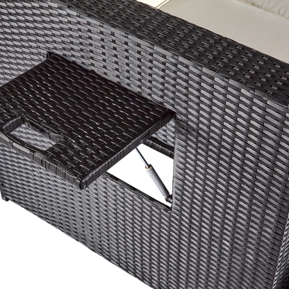 Madison Polyrattan Doppelliege 2-Sitzer