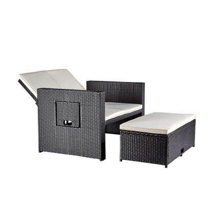 Madison Polyrattan Doppelliege 2-Sitzer