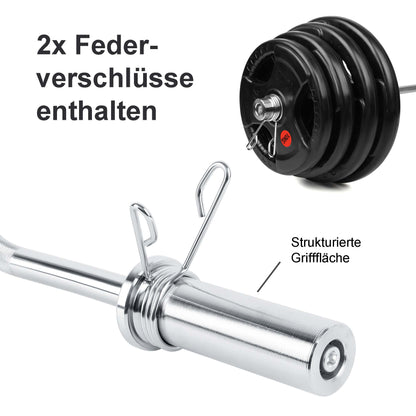 Curl bar Diego 120cm