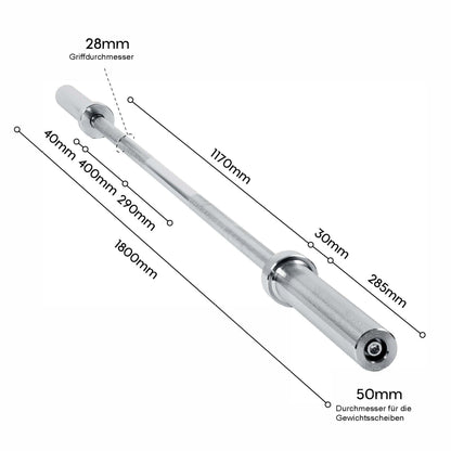 Langhantelstange Maxi 180cm
