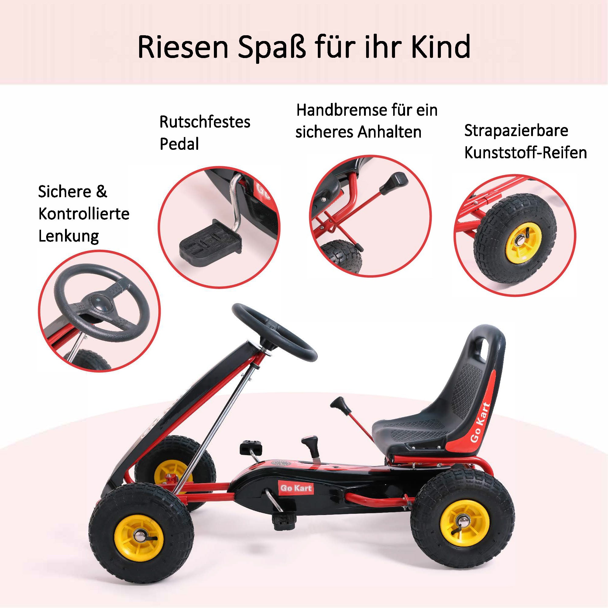 Go Kart Mika inkl. Anhänger – wuuhoo GmbH & Co KG